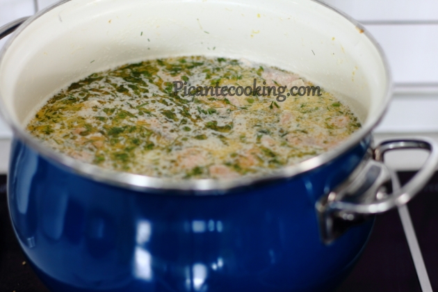 Суп із сьомги з хроном і кропом - 6